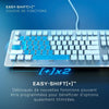 Teclado mecánico para juegos de PC - TURTLE BEACH - TBK-1002-12-FR - Vulcan II - Blanco