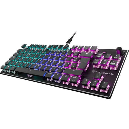 Tastiera da gioco meccanica RGB compatta - TURTLE BEACH - Vulcan TKL - Nera