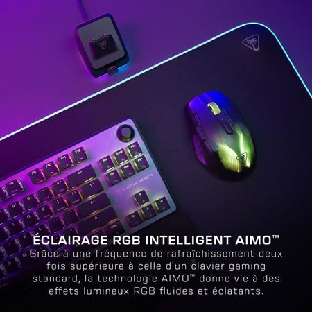 Tastiera da gioco magnetica meccanica RGB - TURTLE BEACH - Vulcan II TKL Pro - Nera