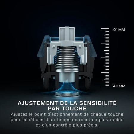 Tastiera da gioco magnetica meccanica RGB - TURTLE BEACH - Vulcan II TKL Pro - Nera