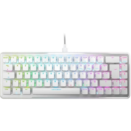 Tastiera da gioco meccanica ottica wireless Turtle Beach Vulcan II Mini - Bianco