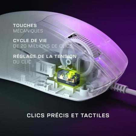 Mouse da gioco wireless ultraleggero - TURTLE BEACH - Pure SEL - Bianco