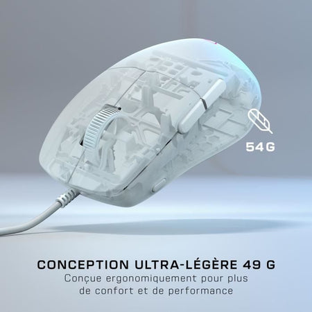 Mouse da gioco wireless ultraleggero - TURTLE BEACH - Pure SEL - Bianco