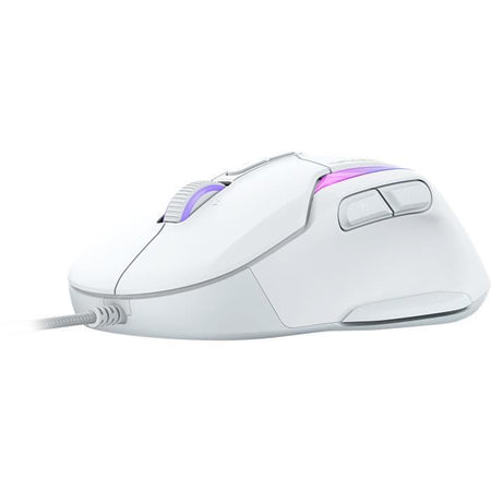 Mouse da gioco wireless - Turtle Beach Kone II - Ultra leggero - Bianco, 26.000 DPI, 23 funzioni personalizzabili
