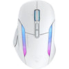 Mouse da gioco wireless - Turtle Beach Kone II Air - Ergonomico - Bianco, Bluetooth, 26.000 DPI, volante 4D