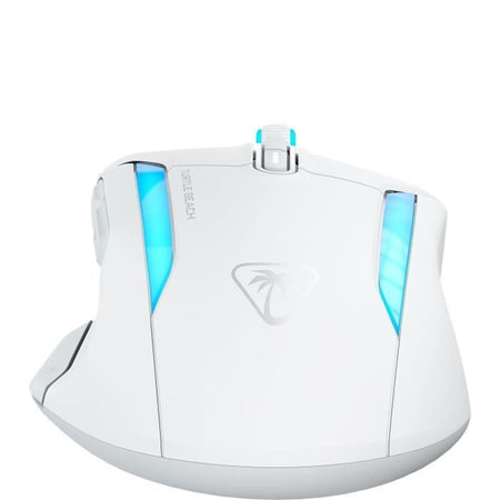 Mouse da gioco wireless - Turtle Beach Kone II Air - Ergonomico - Bianco, Bluetooth, 26.000 DPI, volante 4D