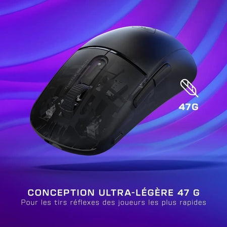 Mouse da gioco wireless - TURTLE BEACH - Burst II Air - Nero