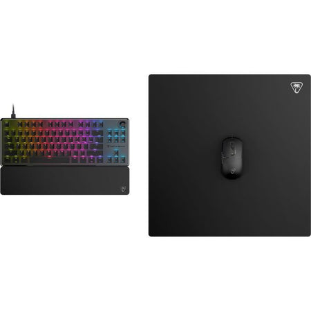 Tappetino per mouse da gioco - Turtle Beach SenseCore Square - Superficie in microtessuto, bilanciata, confortevole