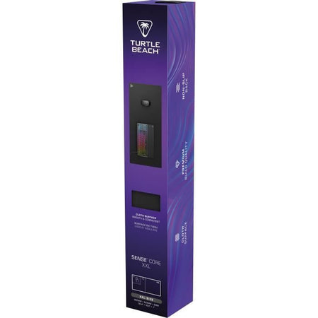 Tappetino per mouse da gioco - Turtle Beach SenseCore XXL - Superficie in microtessuto, equilibrata, confortevole