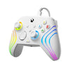 Gamepad - Xbox Series XS, Xbox One e PC - Afterglow Wave - RGB - Cablato - Bianco - TURTLE BEACH