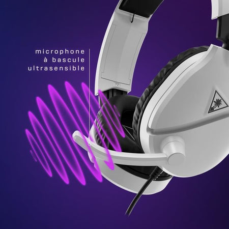 Cuffie da gioco multipiattaforma - TURTLE BEACH - Recon 70P - Bianco