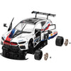 Auto telecomandata - TURBO CHALLENGE - BMW M8 GTE - Bianco - 1/18 - Montaggio semplice