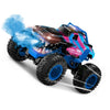 Auto telecomandata - TURBO CHALLENGE - Smashroar TC100 - Opzione fumo - Blu - 1/12 - Batteria ricaricabile e batterie incluse