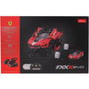 Ferrari FXX K Evo Kit di montaggio - TURBO CHALLENGE - Auto telecomandata - Rosso - 1/18