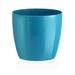 Vaso tondo Madeira Luxy Colour in plastica colorati da esterno e giardino fiori piante