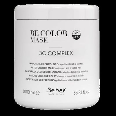 Be hair be color treatments maschera dopocolore 1000 ml, districa e ammorbidisce i capelli colorati e trattati.