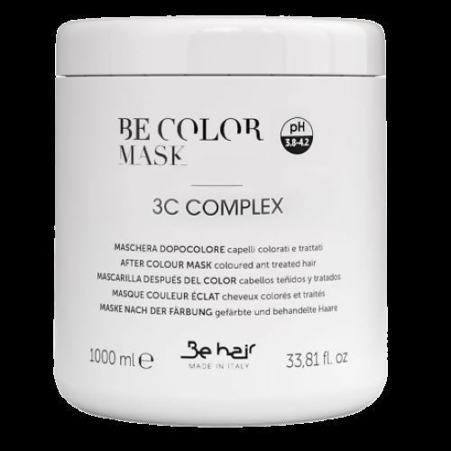 Be hair be color treatments maschera dopocolore 1000 ml, districa e ammorbidisce i capelli colorati e trattati.