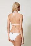 TWINSET | Bikini triangolo e slip con perline pendenti