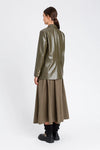 TWINSET | Giacca blazer effetto pelle
