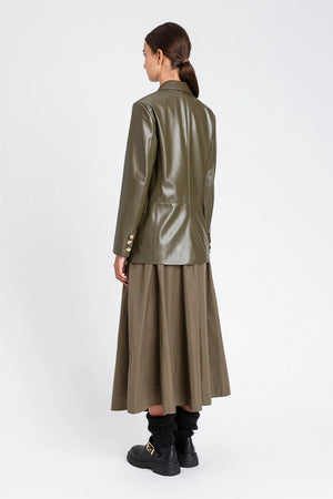 TWINSET | Giacca blazer effetto pelle