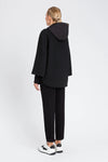 TWINSET | Caban in tessuto scuba e nylon
