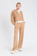 TWINSET | Tuta felpa con zip e pantalone coulisse
