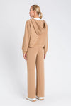 TWINSET | Tuta felpa con zip e pantalone coulisse