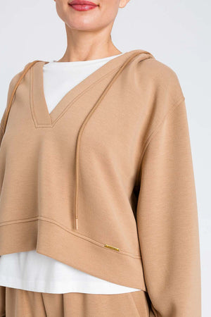 TWINSET | Tuta felpa con zip e pantalone coulisse
