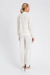 TWINSET | Felpa aperta in pizzo