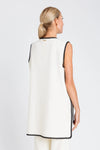 TWINSET | Gilet in panno punto coperta