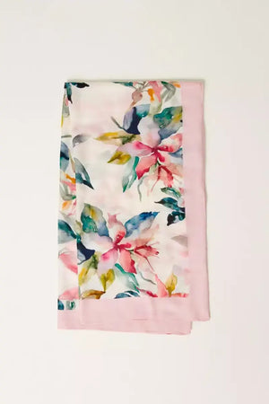TWINSET | Kefiah con stampa floreale