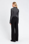 TWINSET | Maglia lupetto con stampa righe