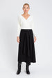 TWINSET | Maglia con incrocio a costine