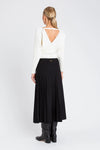 TWINSET | Maglia con incrocio a costine