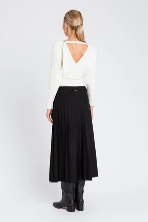 TWINSET | Maglia con incrocio a costine