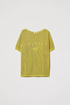 TWINSET | Maglia a rete con logo