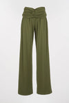 TWINSET | Pantaloni a palazzo con drappeggio