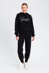 TWINSET | Pantalone in felpa con polsini