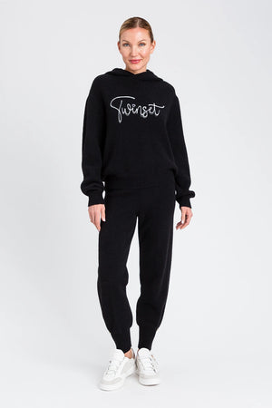 TWINSET | Pantalone in felpa con polsini