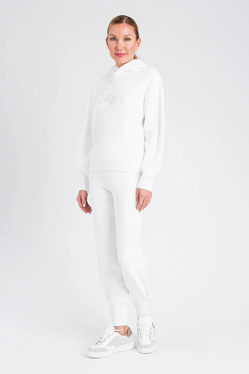 TWINSET | Felpa con cappuccio e ricamo