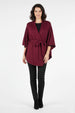 TWINSET | Poncho in maglia con cintura