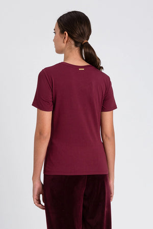 TWINSET | T-shirt con dettaglio in pizzo