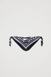 TWINSET | Bikini triangolo e slip fantasia foulard