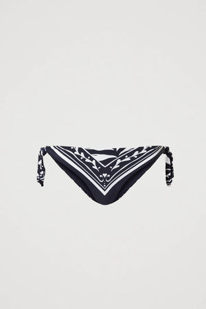 TWINSET | Bikini triangolo e slip fantasia foulard