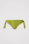 TWINSET | Bikini push up e slip laccetti traforato