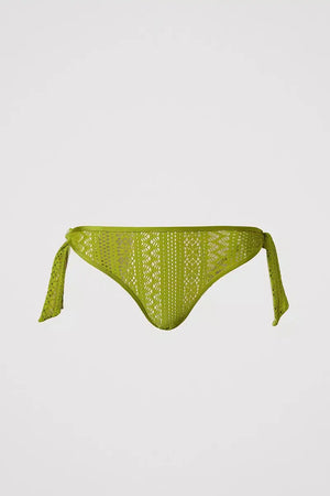 TWINSET | Bikini push up e slip laccetti traforato
