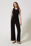 TWINSET | Top halter con drappeggio