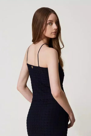 TWINSET | Top in crochet con anello