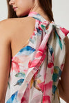 TWINSET | Top in georgette con stampa a fiori