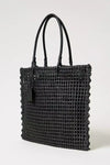 TWINSET | Borsa shopper effetto paglia a rete